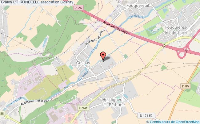 plan association L'hirondelle 