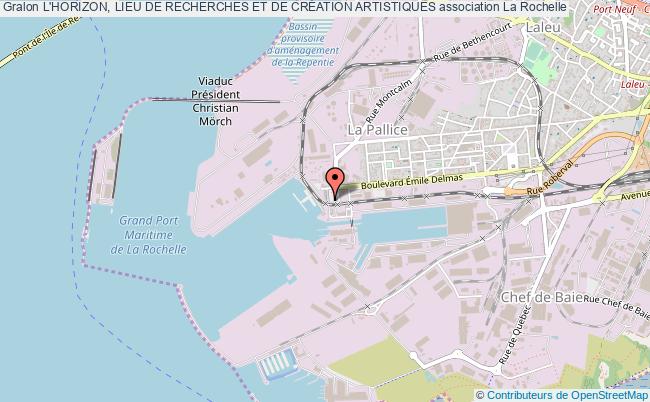 plan association L'horizon, Lieu De Recherches Et De CrÉation Artistiques La    Rochelle
