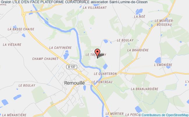 plan association L'Île D'en Face Plateforme Curatoriale Saint-Lumine-de-Clisson