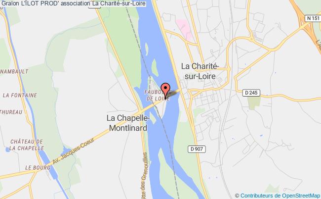 plan association L'Îlot Prod' La    Charité-sur-Loire