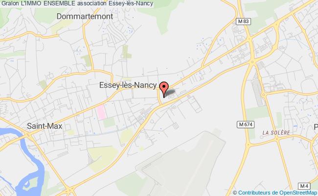 plan association L'immo Ensemble Essey-lès-Nancy