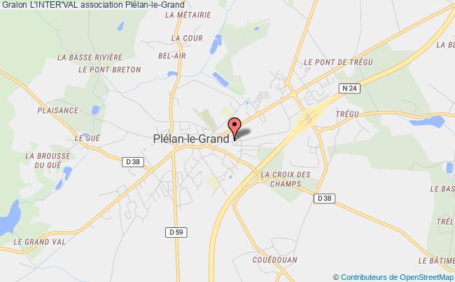 plan association L'inter'val Plélan-le-Grand