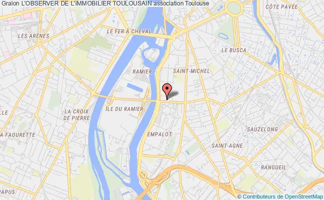 plan association L'observer De L'immobilier Toulousain Toulouse