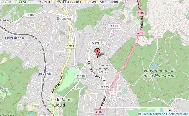 plan association L'odyssee De Monte-cristo La Celle-Saint-Cloud