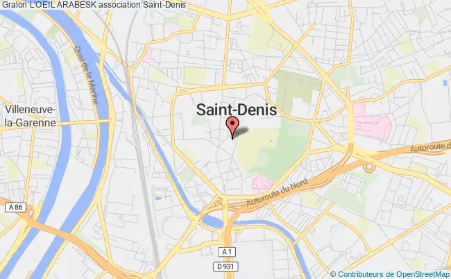 plan association L'oeil Arabesk Saint-Denis