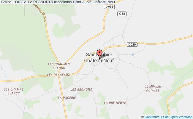 plan association L'oiseau À Ressorts Saint-Aubin-Château-Neuf