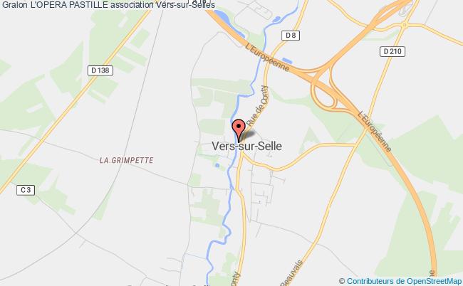 plan association L'opera Pastille Vers-sur-Selle