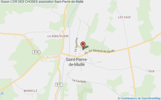 plan association L'or Des Choses Saint-Pierre-de-Maillé