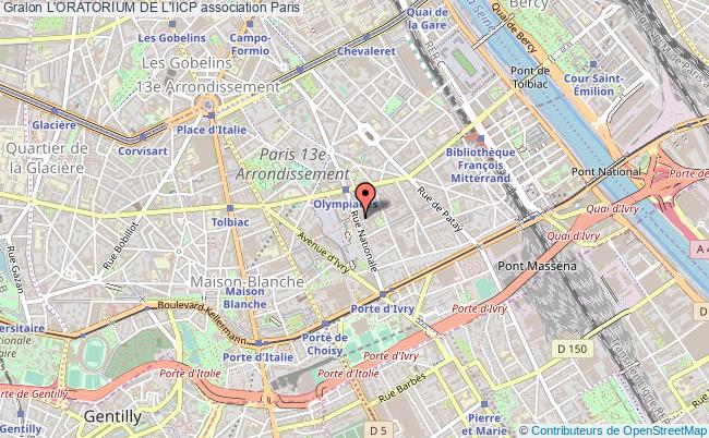 L'ORATORIUM DE L'IICP