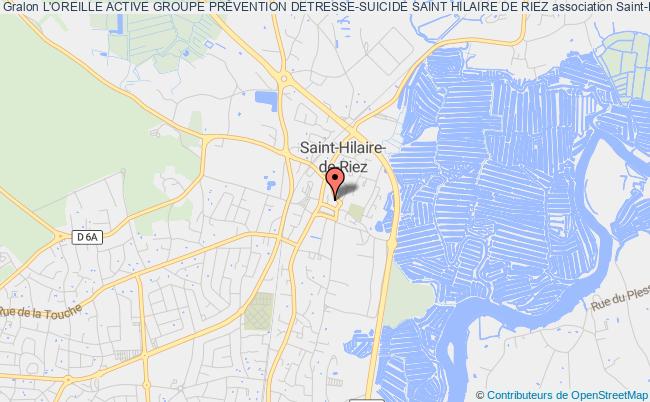 plan association L'oreille Active Groupe PrÉvention Detresse-suicide Saint Hilaire De Riez Saint-Hilaire-de-Riez