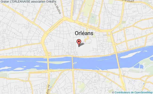 plan association L'orlÉanaise Orléans
