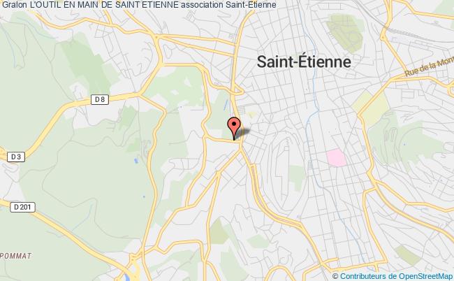 plan association L'outil En Main De Saint Etienne Saint-Étienne