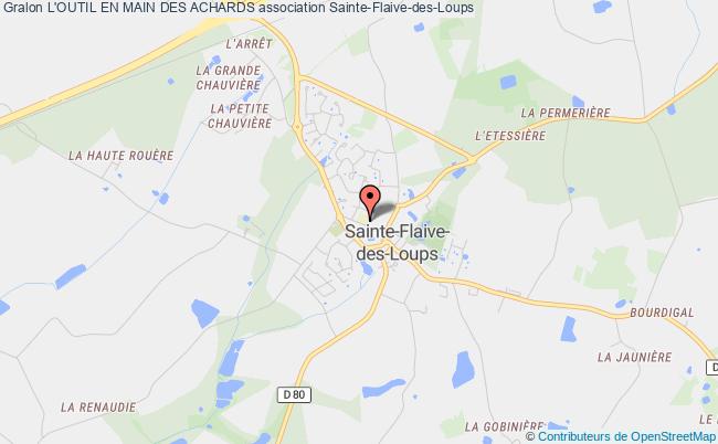 plan association L'outil En Main Des Achards Sainte-Flaive-des-Loups