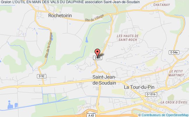 plan association L'outil En Main Des Vals Du DauphinÉ Saint-Jean-de-Soudain