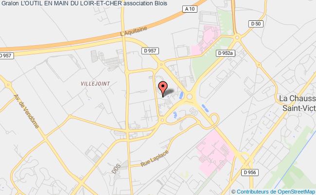 plan association L'outil En Main Du Loir-et-cher Blois cedex