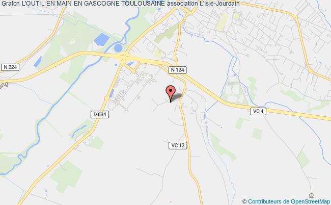 plan association L'outil En Main En Gascogne Toulousaine L'Isle-Jourdain