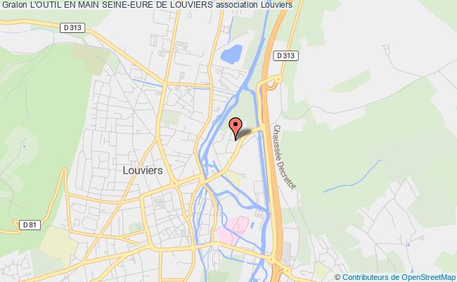 plan association L'outil En Main Seine-eure De Louviers LOUVIERS CEDEX