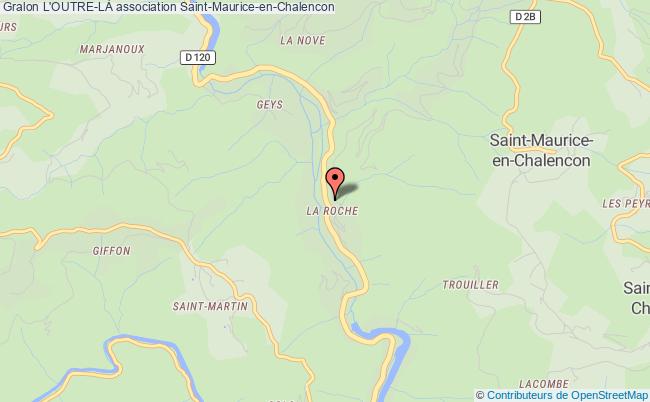 plan association L'outre-lÀ Saint-Maurice-en-Chalencon