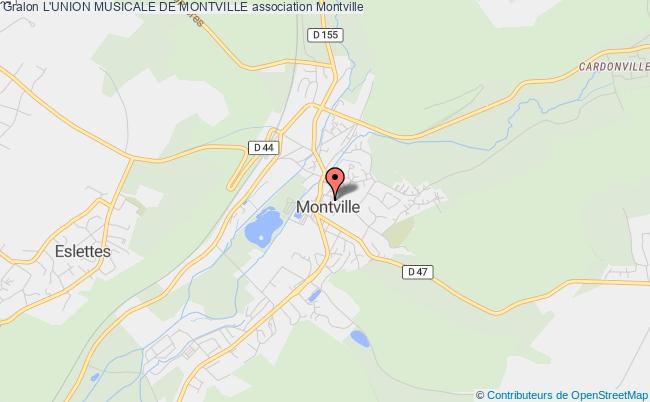 plan association L'union Musicale De Montville Montville