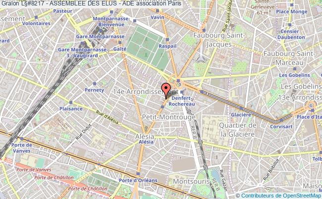 plan association L§#8217 - Assemblee Des Elus - Ade Paris
