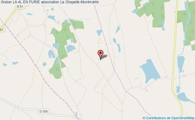plan association La 4l En Furie La    Chapelle-Montmartin