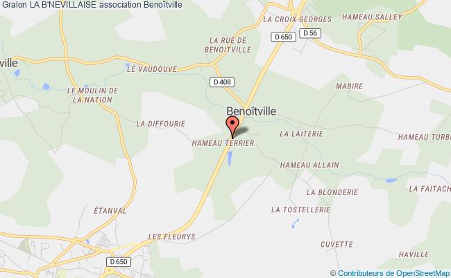 plan association La B'nevillaise Benoîtville
