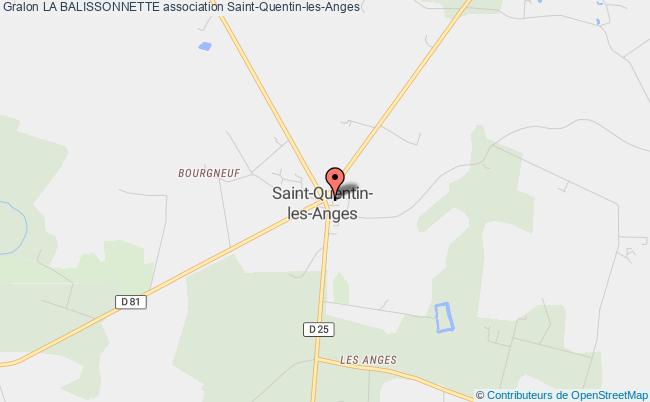 plan association La Balissonnette Saint-Quentin-les-Anges