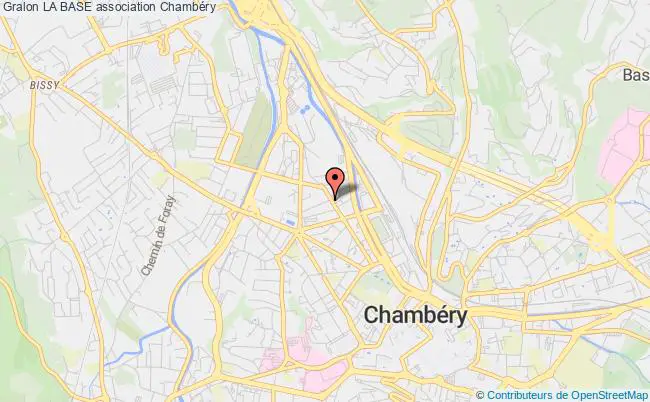 plan association La Base Chambéry