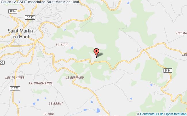 plan association La Batie Saint-Martin-en-Haut