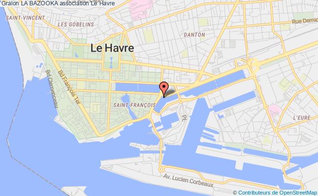 plan association La Bazooka Le    Havre