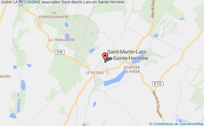 plan association La Becassine Saint-Martin-Lars-en-Sainte-Hermine