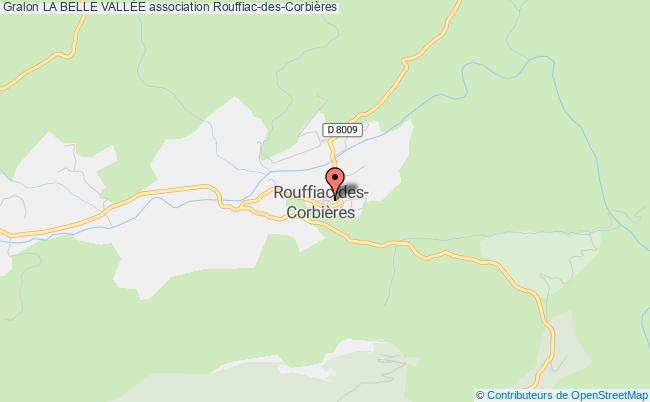 plan association La Belle VallÉe Rouffiac-des-Corbières