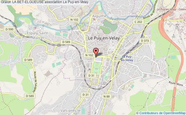 plan association La Bet-elgueuse Le    Puy-en-Velay