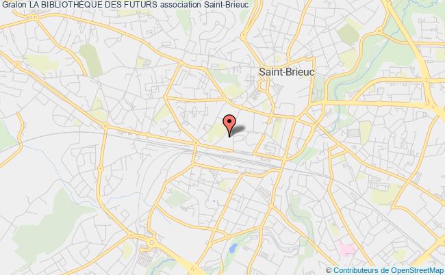plan association La BibliothÈque Des Futurs Saint-Brieuc