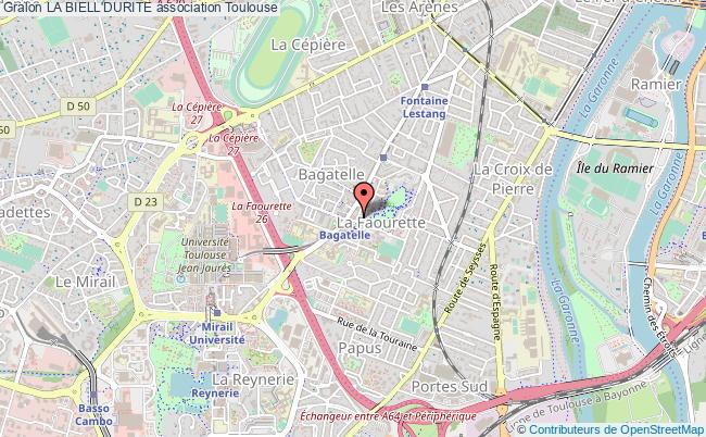 zfu toulouse carte La biell'durite association Mécanique zfu Toulouse