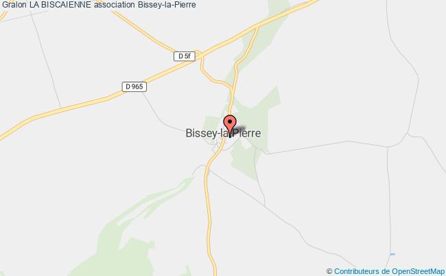 plan association La Biscaienne Bissey-la-Pierre