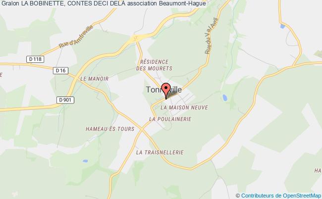 plan association La Bobinette, Contes Deci DelÀ Beaumont-Hague