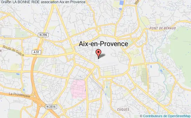 plan association La Bonne Ride Aix-en-Provence