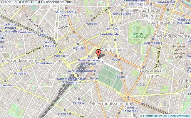 plan association La Boomerie (lb) Paris
