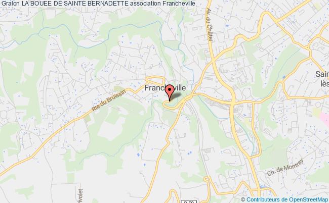 plan association La Bouee De Sainte Bernadette Francheville