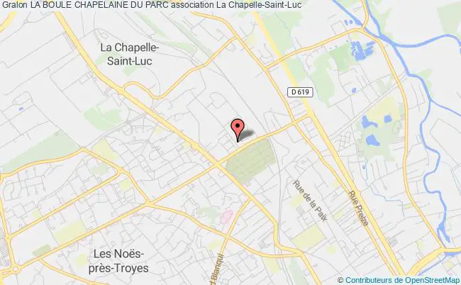 plan association La Boule Chapelaine Du Parc La    Chapelle-Saint-Luc