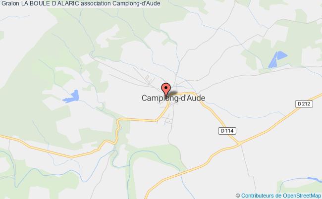 plan association La Boule D Alaric Camplong-d'Aude
