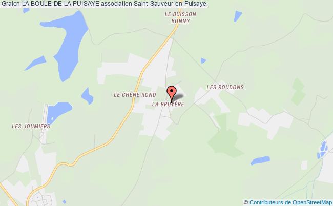 plan association La Boule De La Puisaye Saint-Sauveur-en-Puisaye