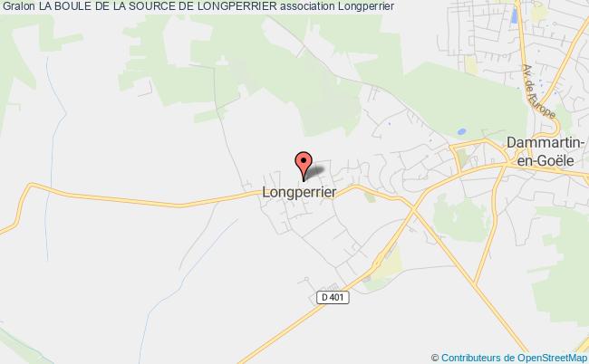 plan association La Boule De La Source De Longperrier Longperrier