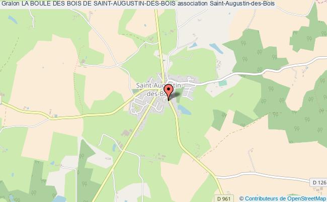 plan association La Boule Des Bois De Saint-augustin-des-bois Saint-Augustin-des-Bois