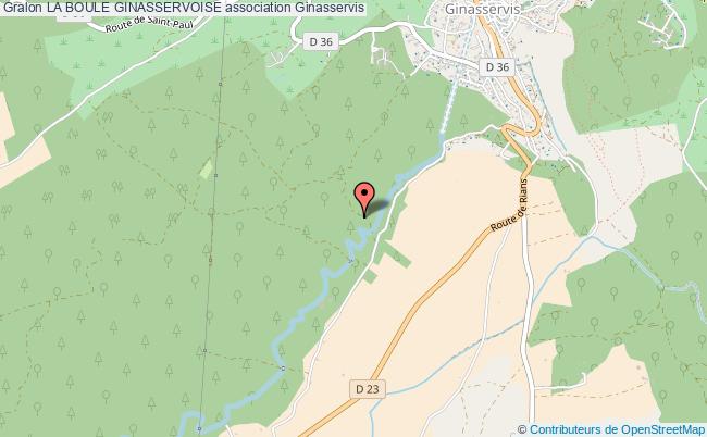 LA BOULE GINASSERVOISE