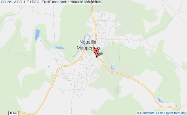 plan association La Boule Nobilienne Nouaillé-Maupertuis