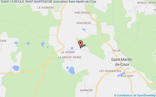 plan association La Boule Saint Martinoise Saint-Martin-de-Coux