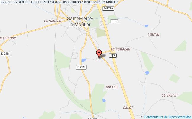 plan association La Boule Saint-pierroise Saint-Pierre-le-Moûtier