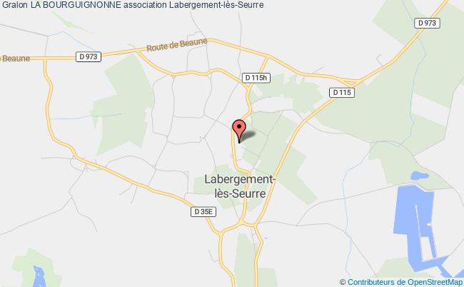 plan association La Bourguignonne Labergement-lès-Seurre